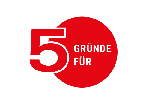 Icon "5 Gründe für"