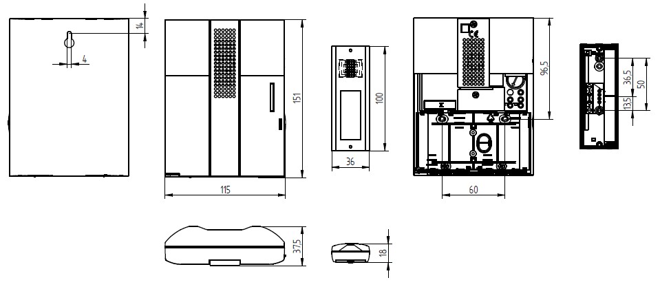 Funkgong-Set MISTRAL 200M