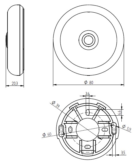 Klingeltaster V4A rund ETA S 110 V4A