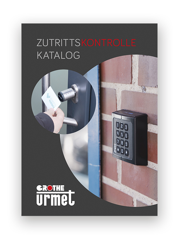 Titelblatt Katalog Zutrittskontrolle