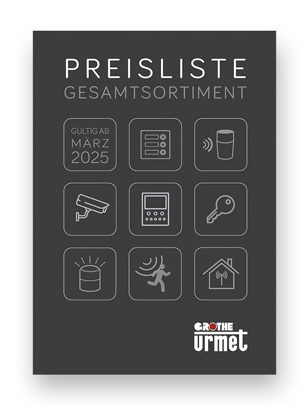 Titelblatt Preisliste Gesamtsortiment 2025