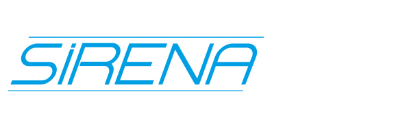 Sirena Logo in der Farbe Cyan
