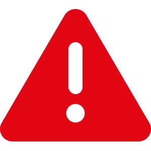 Icon Achtung / Warnung