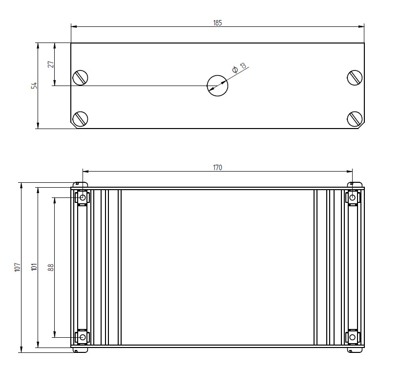Unterputzkasten UPK 833