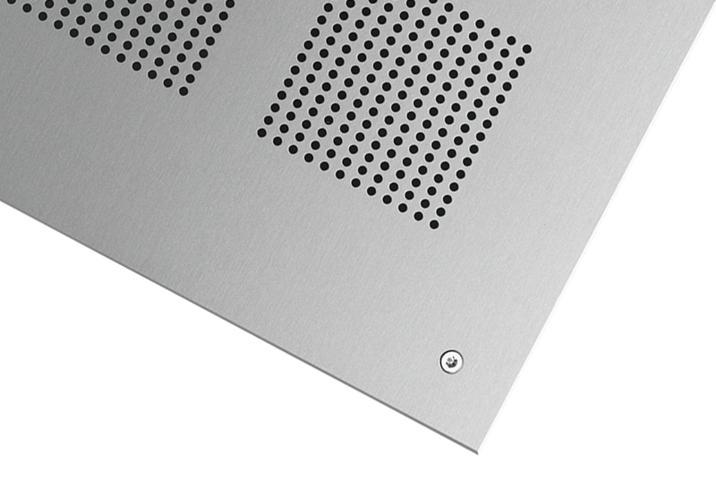 Obere rechte Ecke der ROBUSTA Audio-Türstation