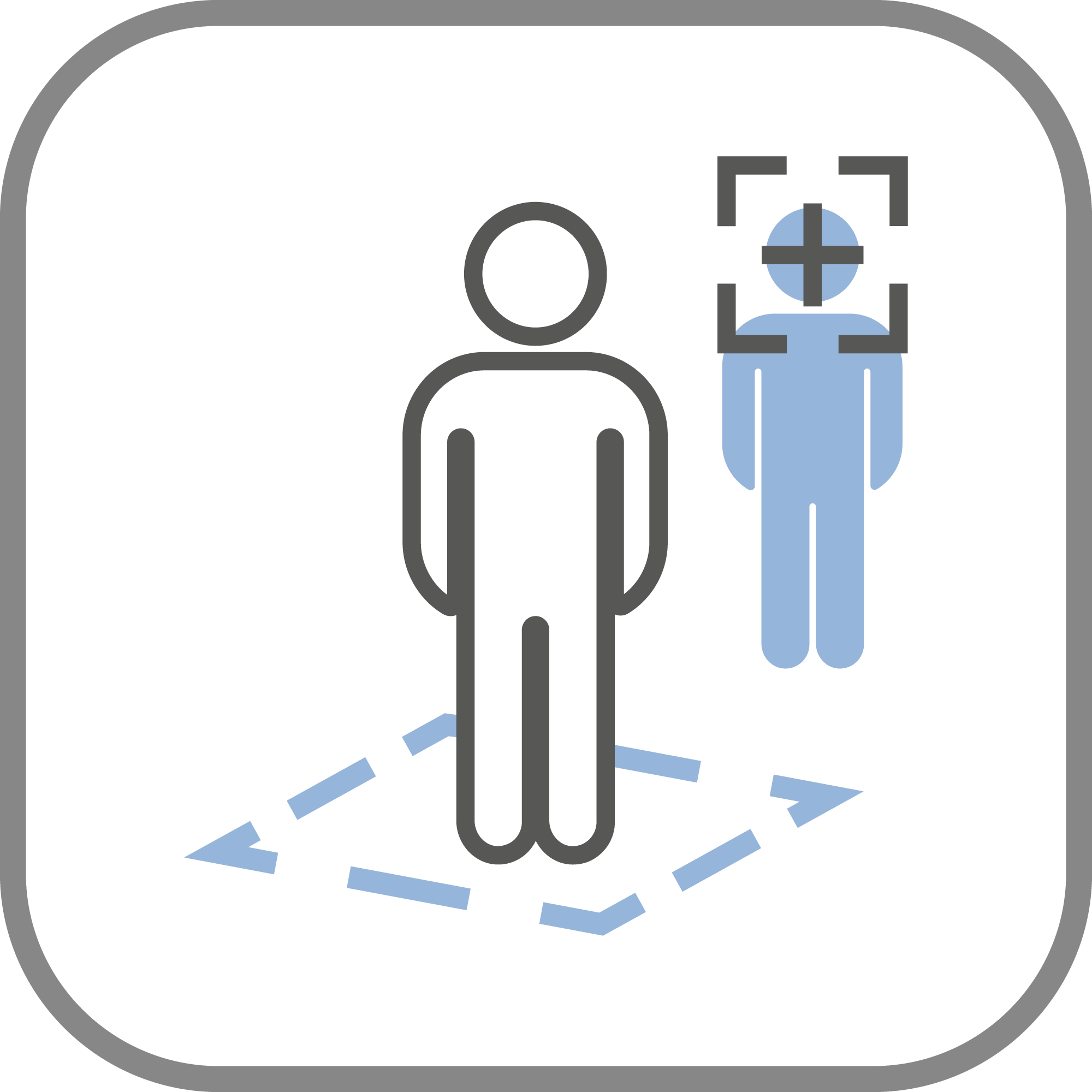 Icon Perimeter, Eintritt und Austritt aus einem bestimmten Bereich