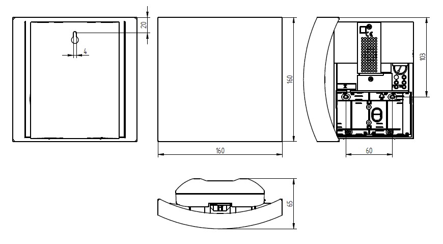 Elektronik-Gong GONG 225 A