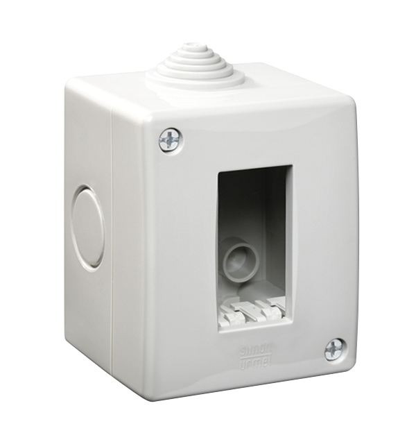 Graues Aufputz-Gehäuse für Lesegerät DK 500-M