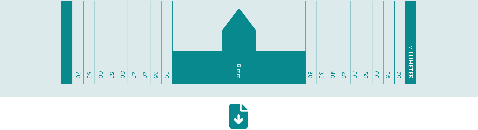 Messhilfe für den eLock