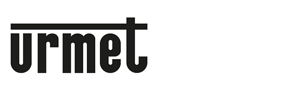 Logo Urmet in schwarz