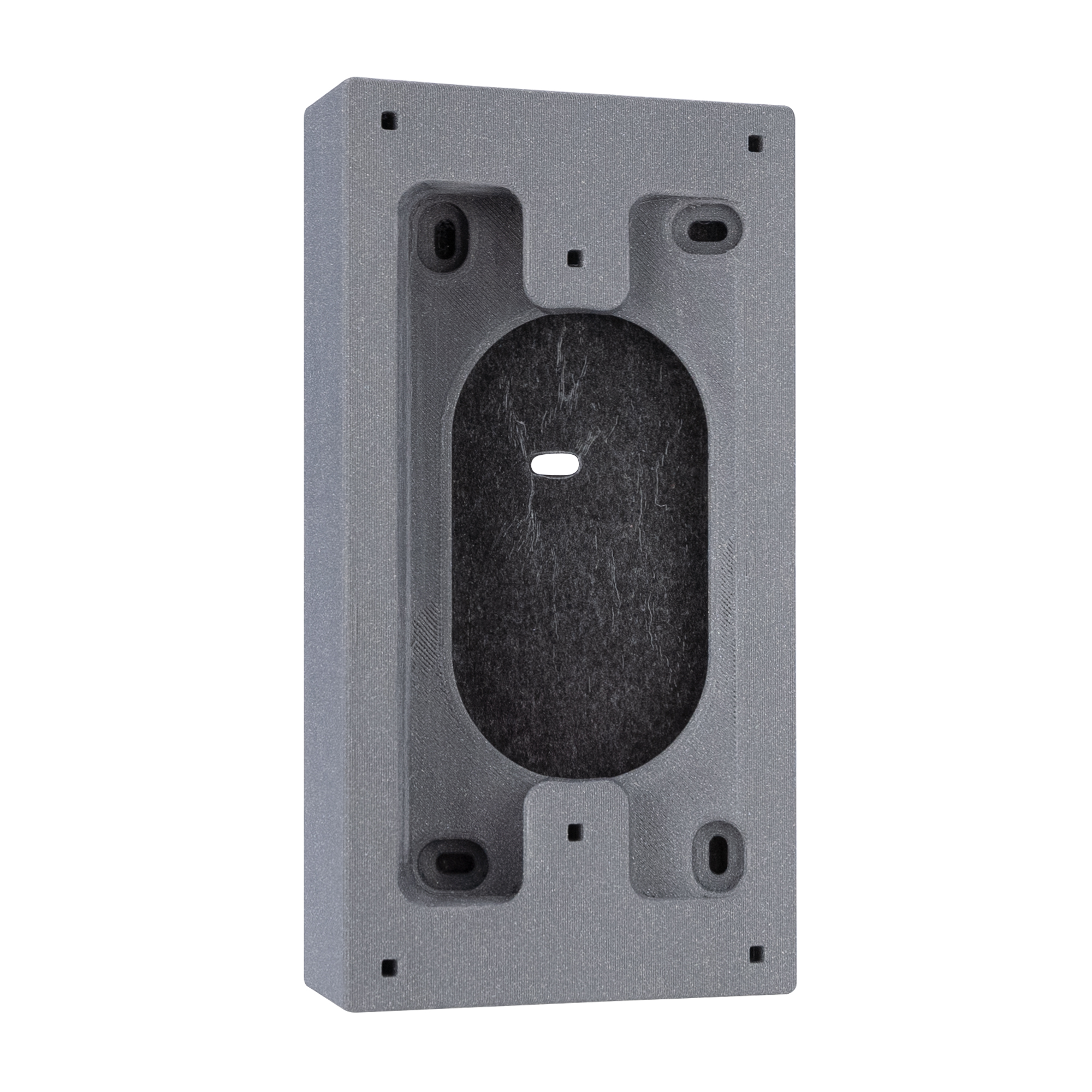 Grauer Winkeladapter