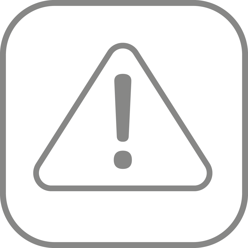 Icon Alarmanlage / Achtung