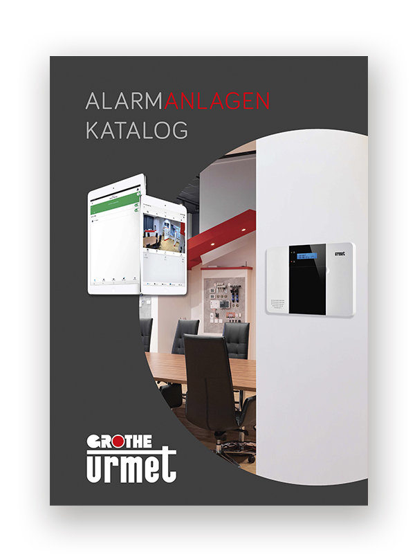 Titelblatt Katalog Alarmanlagen