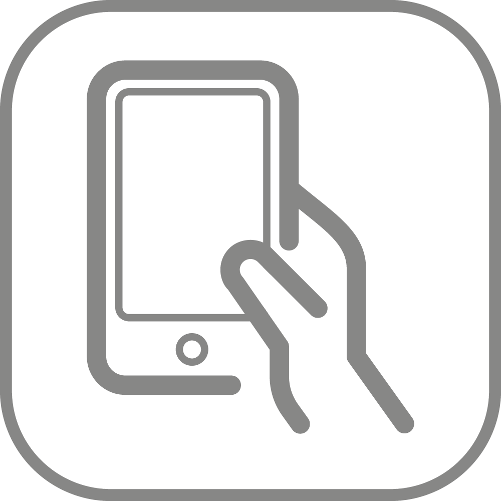 Icon Rufweiterleitung / Smartphone