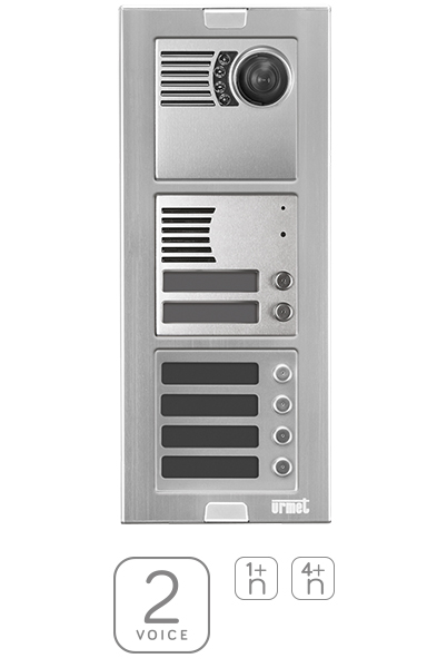 ELEKTA Türstation; darunter sind die Icons für 2Voice, 1+n und 4+n