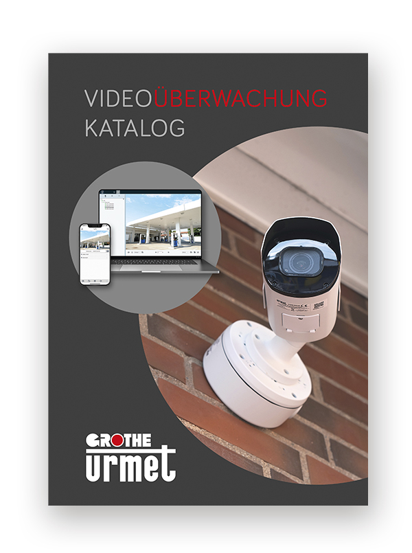 Titelblatt Katalog Videoüberwachung